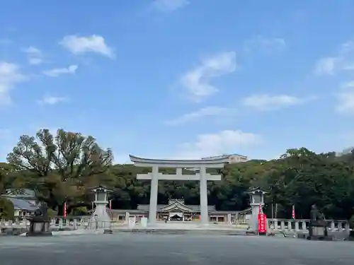 福岡縣護國神社の鳥居