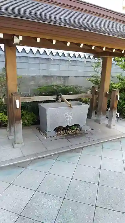 成子天神社の手水舎