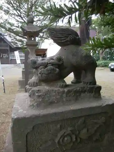 花畔神社の狛犬