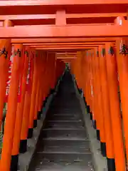 山王稲荷神社の鳥居