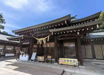 茨城縣護國神社の本殿・本堂