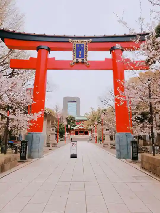 富岡八幡宮の鳥居