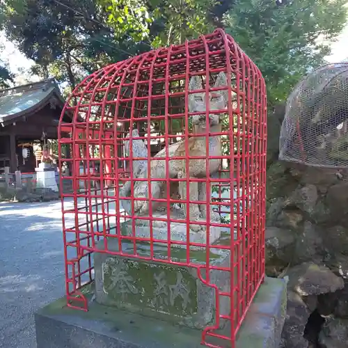 大稲荷神社の狛犬