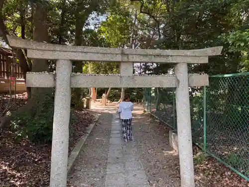 和泉國一之宮　大鳥大社の鳥居