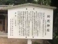 地祇神社の歴史