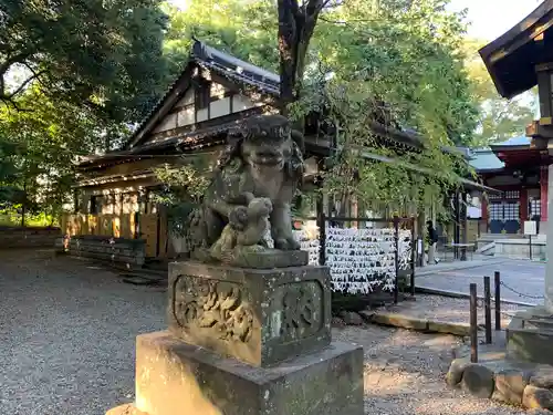 世田谷八幡宮の狛犬