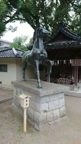 藤森神社の狛犬