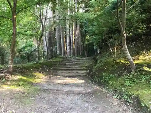 山神水神社の自然