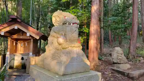 眞名井神社（籠神社奥宮）の狛犬