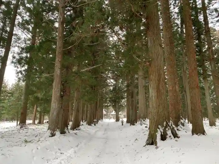 岩手山神社の自然