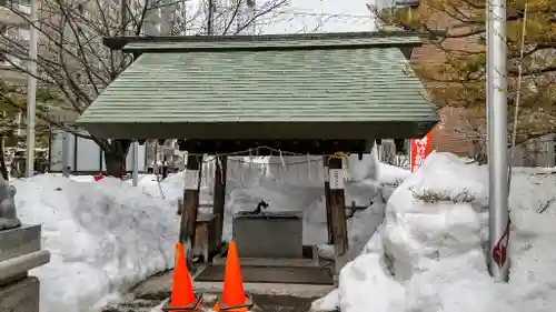 北海道神宮頓宮の手水