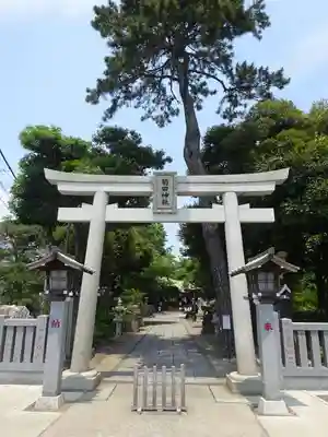 菊田神社の鳥居
