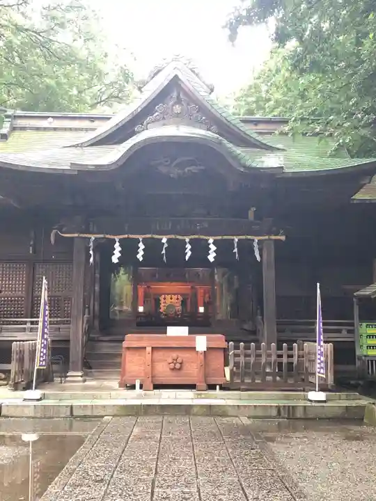 谷保天満宮の本殿・本堂