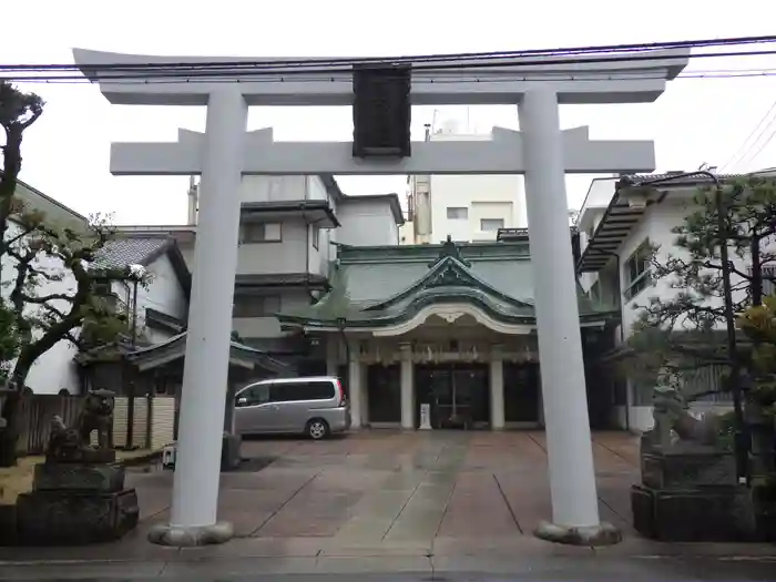 事代主神社の鳥居