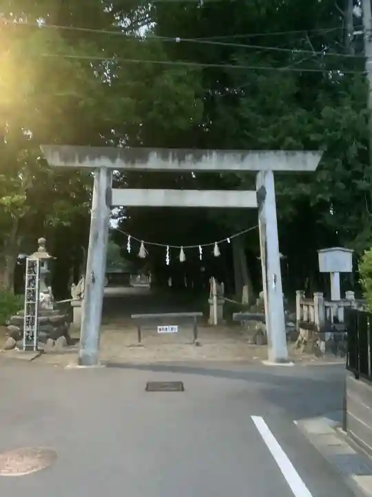 諸鑺神社(諸鍬神社)の鳥居