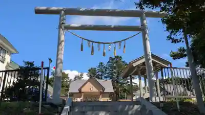 様似住吉神社の鳥居