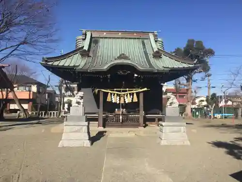 諏訪神社の本殿・本堂