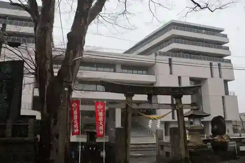 阿邪訶根神社の鳥居