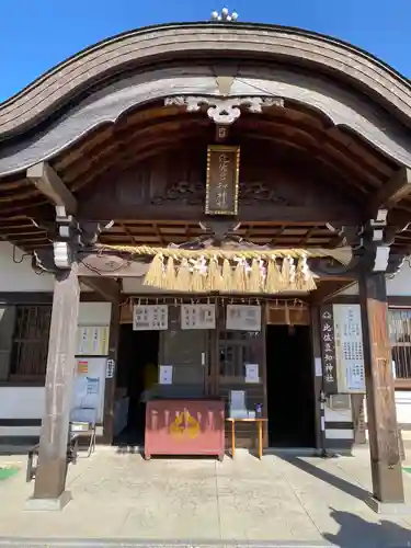 比佐豆知神社の本殿・本堂