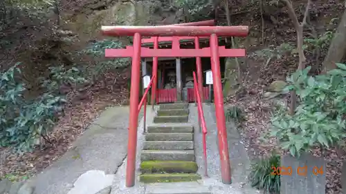 岩殿寺の鳥居