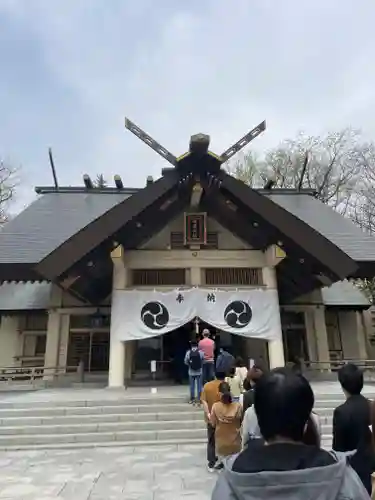 帯廣神社の本殿・本堂