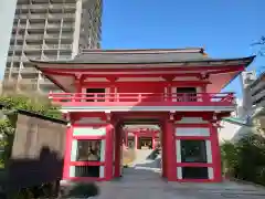 成子天神社の山門