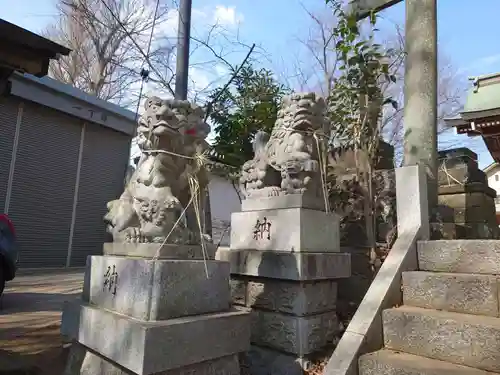 香取神社の狛犬