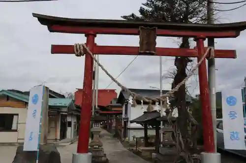 大鏑神社の鳥居