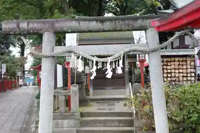 川越八幡宮の鳥居
