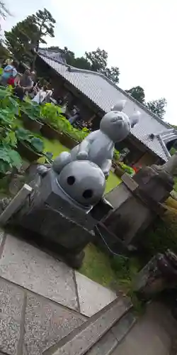 三室戸寺の狛犬