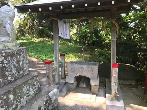 稲荷神社の手水舎