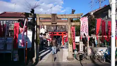 鴎稲荷神社の鳥居