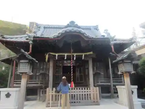 諏訪神社の本殿・本堂
