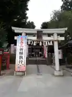 川越八幡宮の鳥居