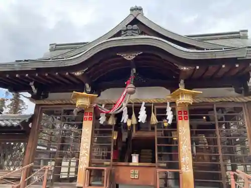 沙沙貴神社の本殿