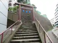 上目黒氷川神社の鳥居