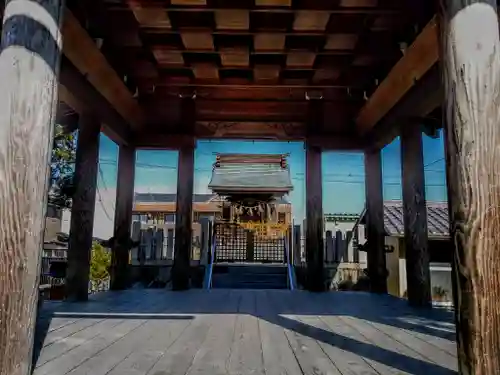 白山社の本殿・本堂