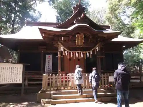 氷川女體神社の本殿