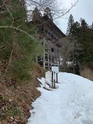 左下り観音堂の本殿・本堂