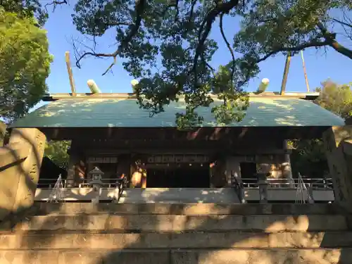 宇夫階神社の本殿・本堂