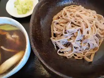 星置神社の食事