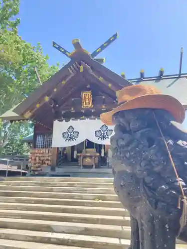 札幌諏訪神社の狛犬