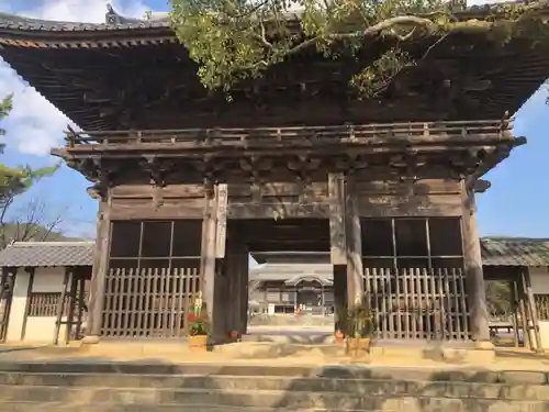 周防国分寺の山門