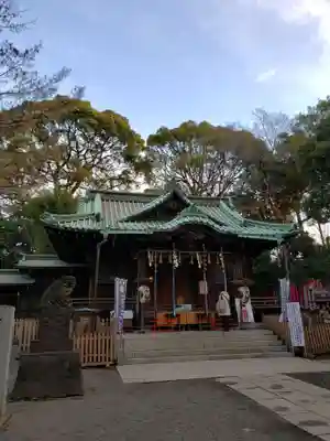 代々木八幡宮の本殿・本堂
