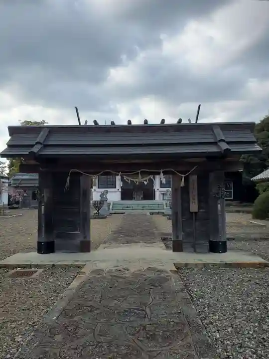 御厨神社 (赤坂)の山門・神門