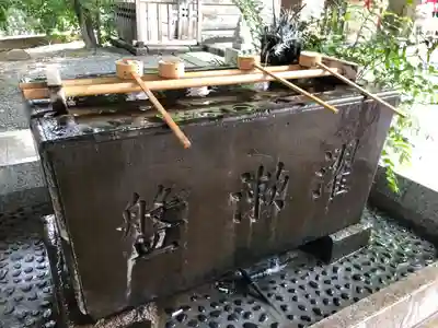 金王八幡宮の手水舎