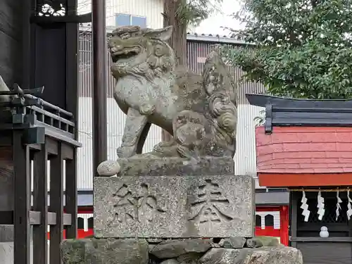 那波加神社の狛犬