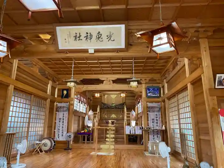 光兎神社の本殿・本堂