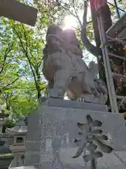 大國魂神社の狛犬