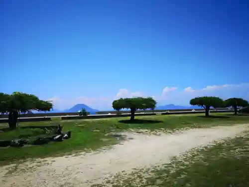 屏風ヶ浦　海岸寺/　御盥山不動坊の景色